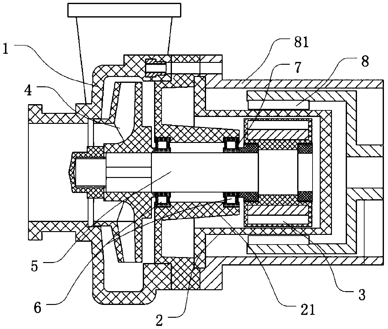 Magnetic pump