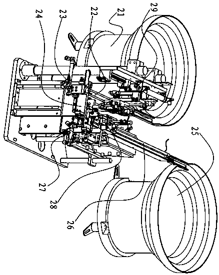 Automatic assembling equipment for automobile engine water temperature sensor module