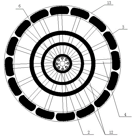 Circumferential torque electrical power generating system