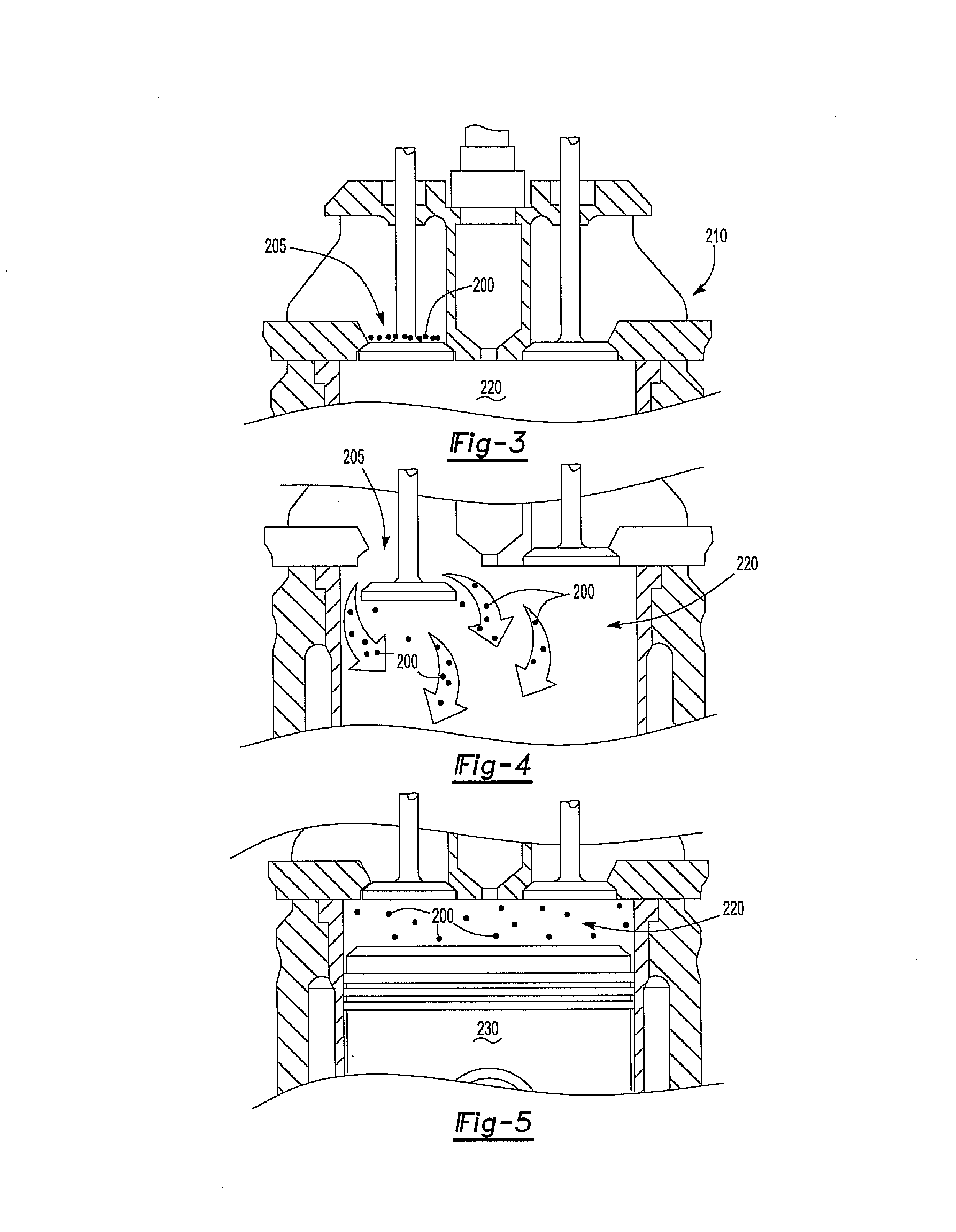 Process for reducing abnormal combustion within an internal combustion engine