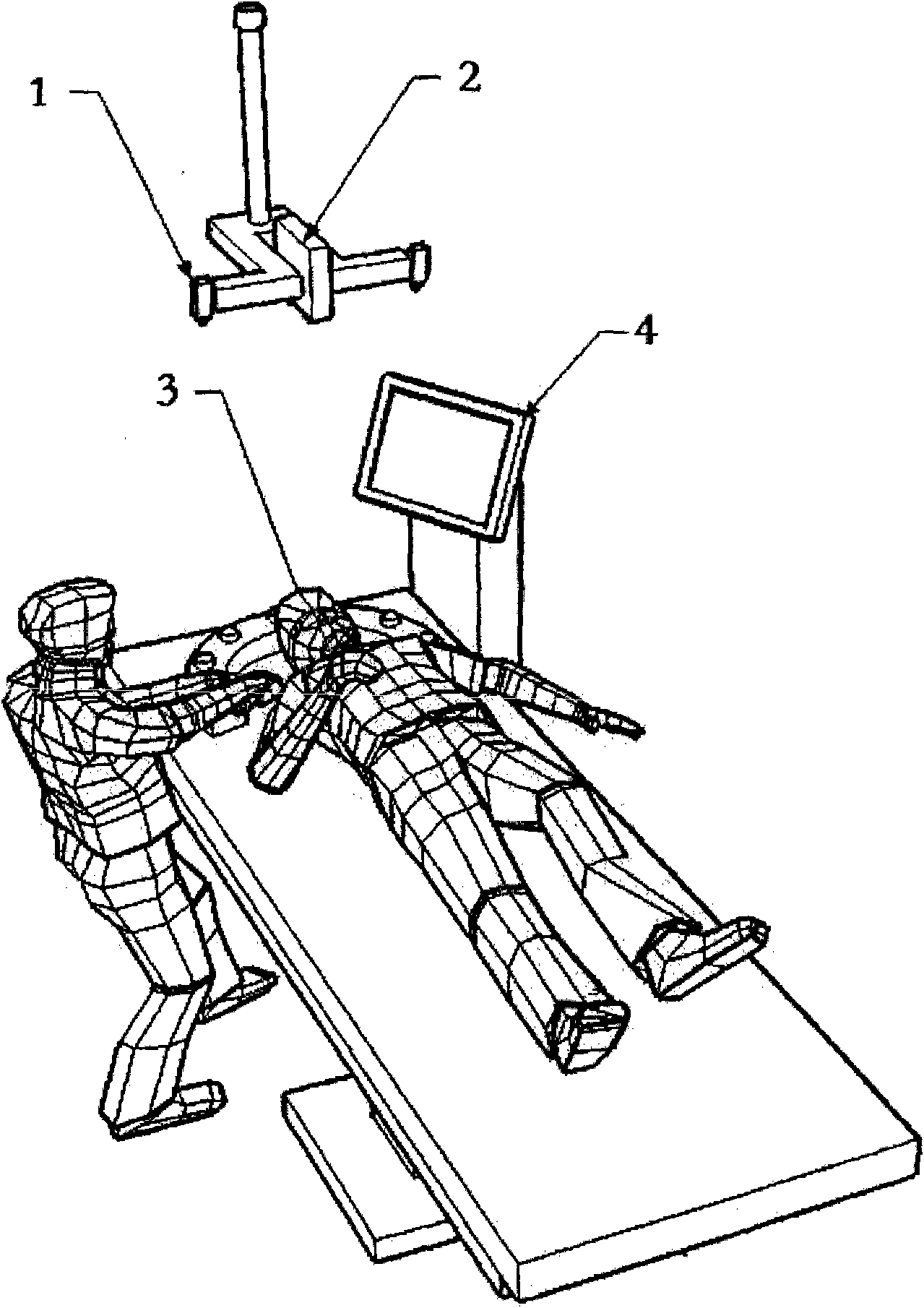 Nasal endoscope minimally invasive operation navigating system based on augmented reality technique