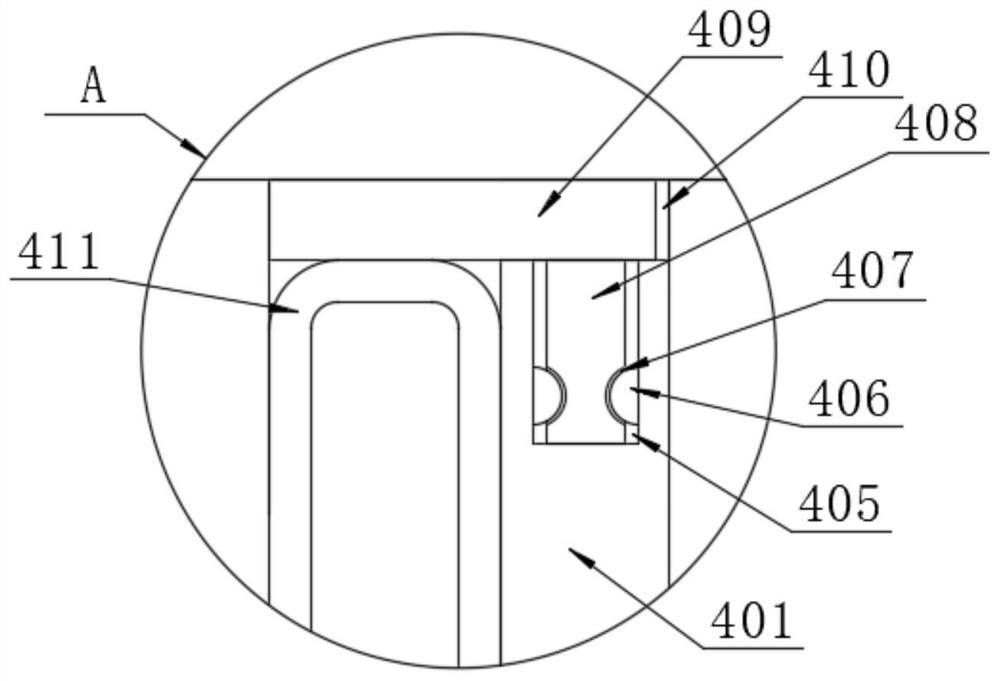 Device for manufacturing forestry seedling raising substrate from fermented rice husks and substrate preparation method