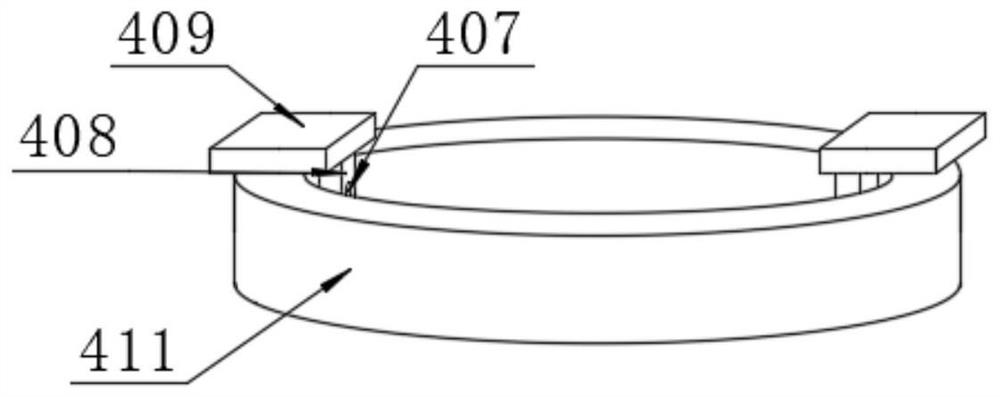 Device for manufacturing forestry seedling raising substrate from fermented rice husks and substrate preparation method