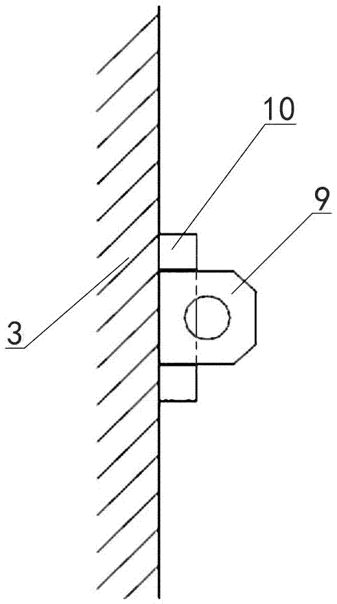 Circular cross section surface vibrating wire type strain sensor positioning clamp and precise installation tool