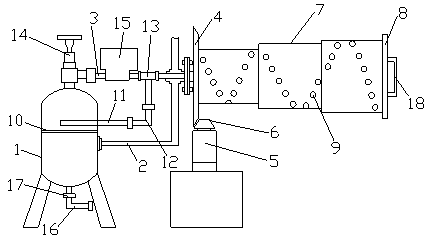 Rotary dry steam humidification device