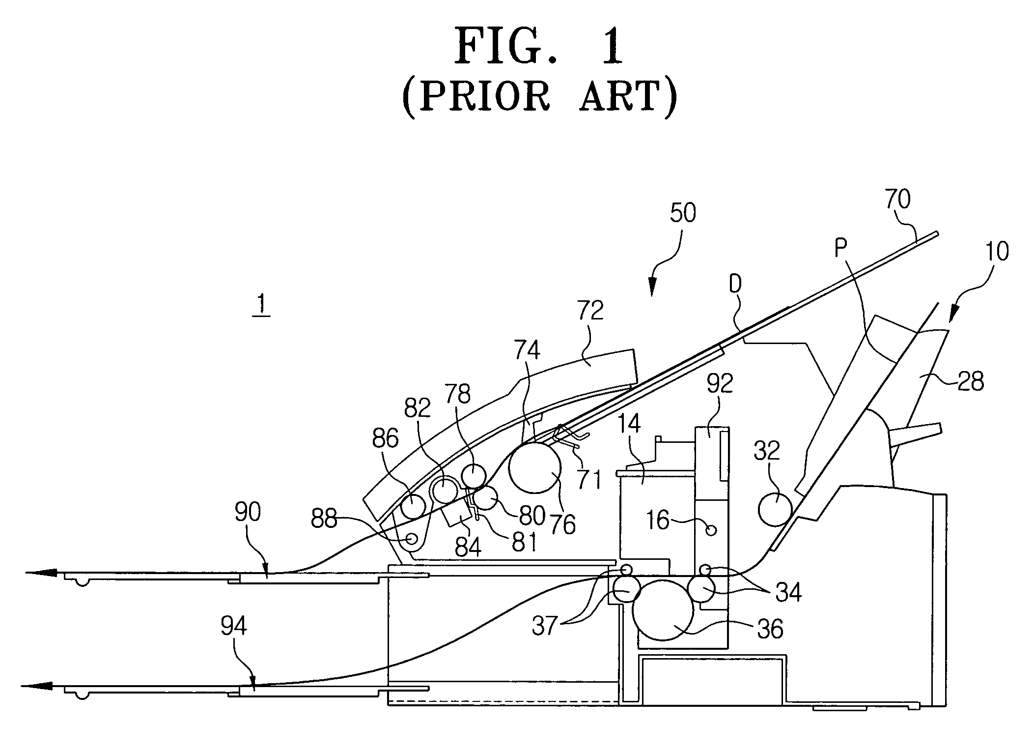 Multi-function machine having jam removing apparatus and jam removing method thereof