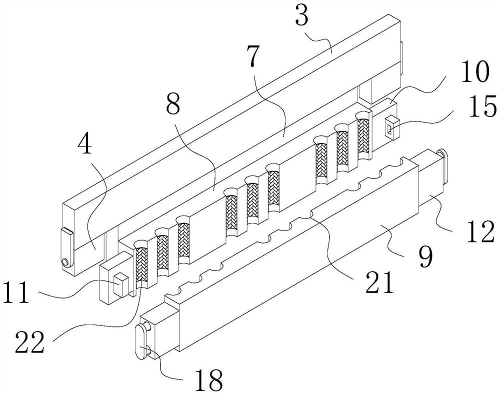 Bunching equipment of power distribution cabinet and power distribution cabinet