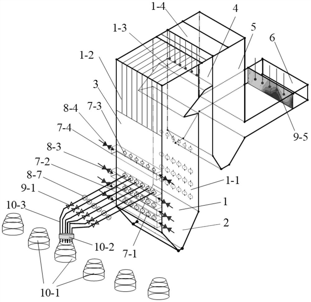 Intelligent optimization and adjustment system and method for combustion system of hedging wall/arch combustion boiler