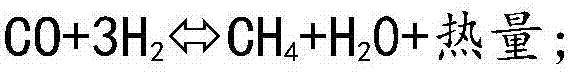 Synthetic natural gas prepared from one-step process coal and system thereof