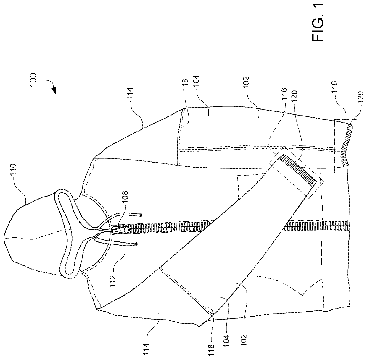 Long-sleeve article of clothing having outer flick sleeve layer to reduce mousepad friction and increase targeting performance for PC gamers