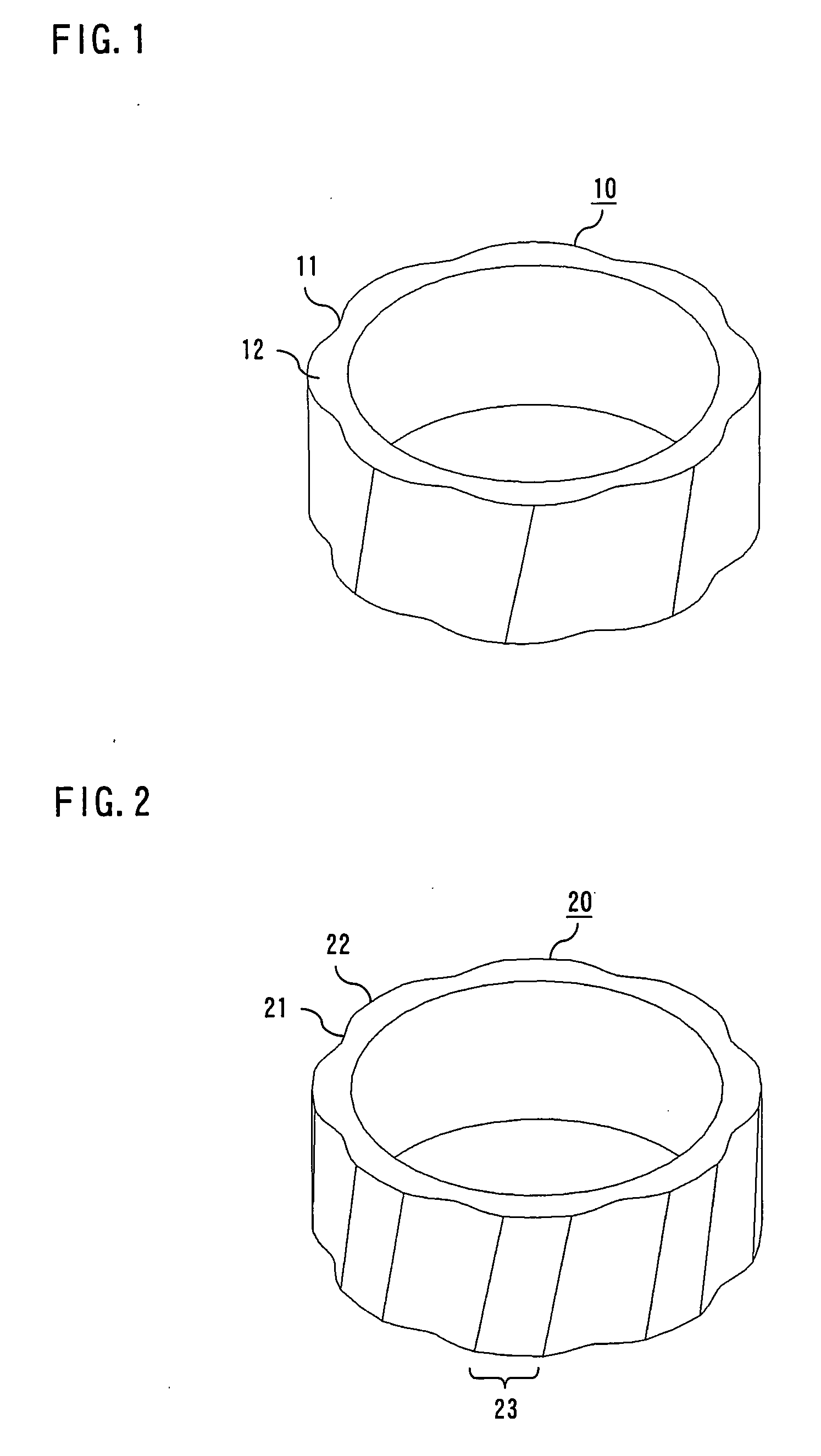 Sintered ring magnet