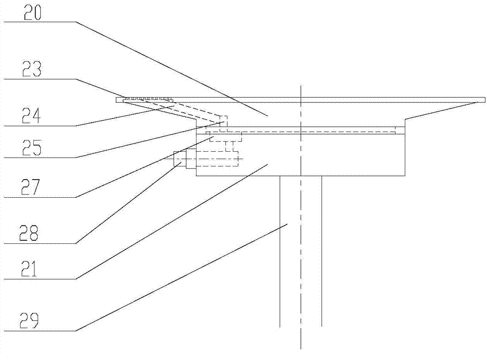 A method and device for separating sheet material