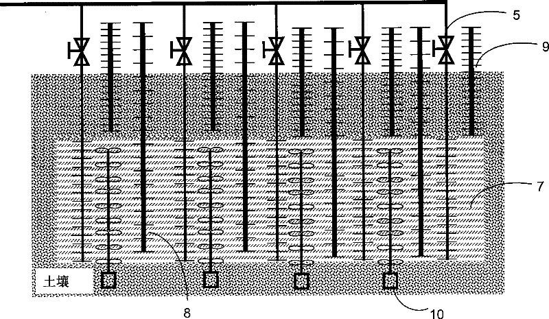 Ground source cold accumulation device and ground source cold accumulation system