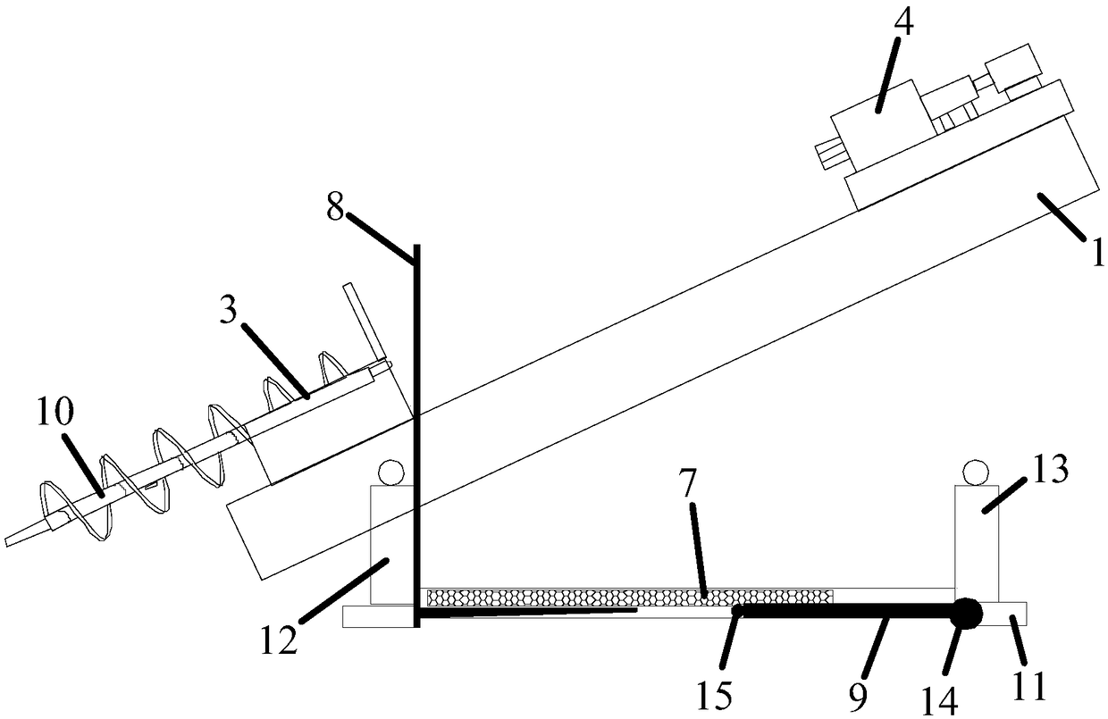 Automatic drill pipe mounting and dismantling device and engineering drilling machine