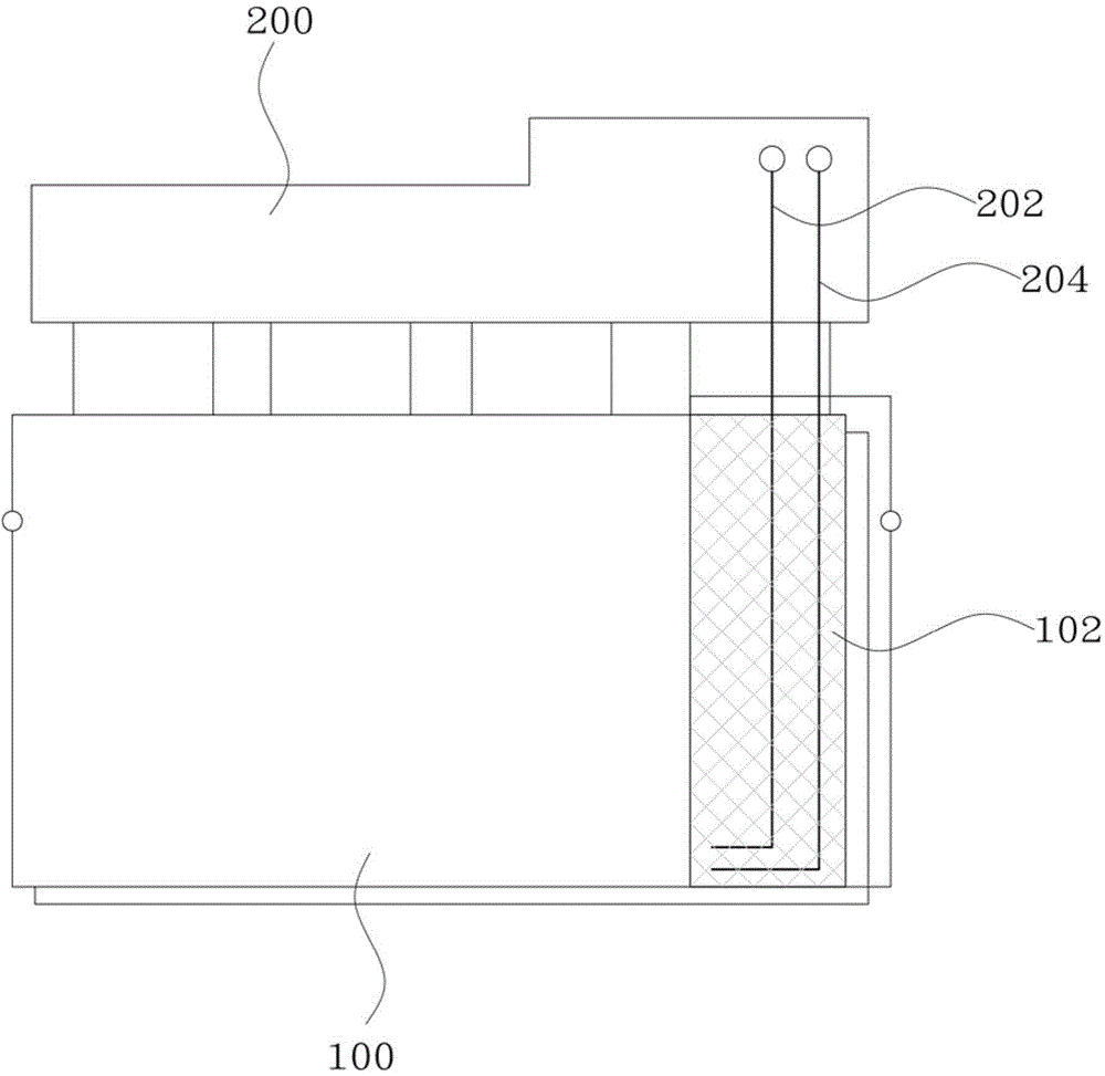 Wiring structure for GOA (Gate driver On Array) circuit