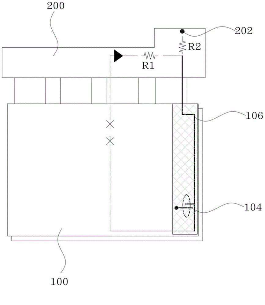 Wiring structure for GOA (Gate driver On Array) circuit