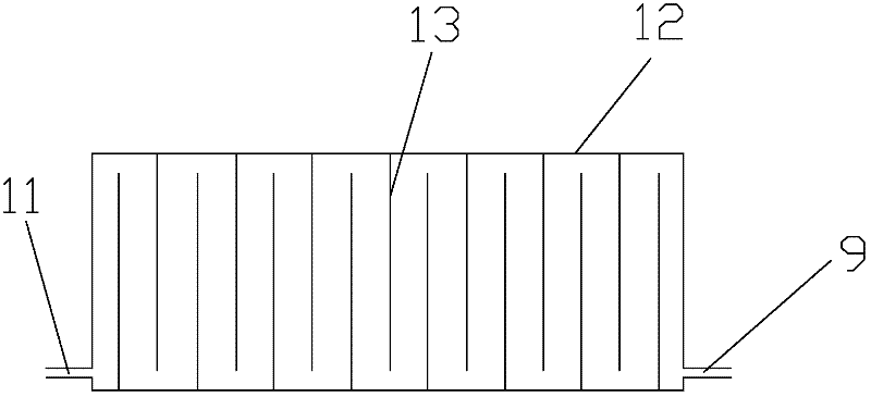 Device for recovering waste heat in heat treatment tempering process of steel strip