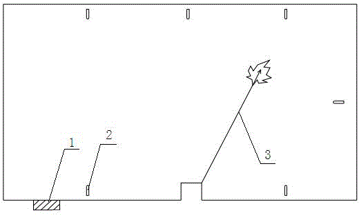 Downhole drilling trajectory microseism description method