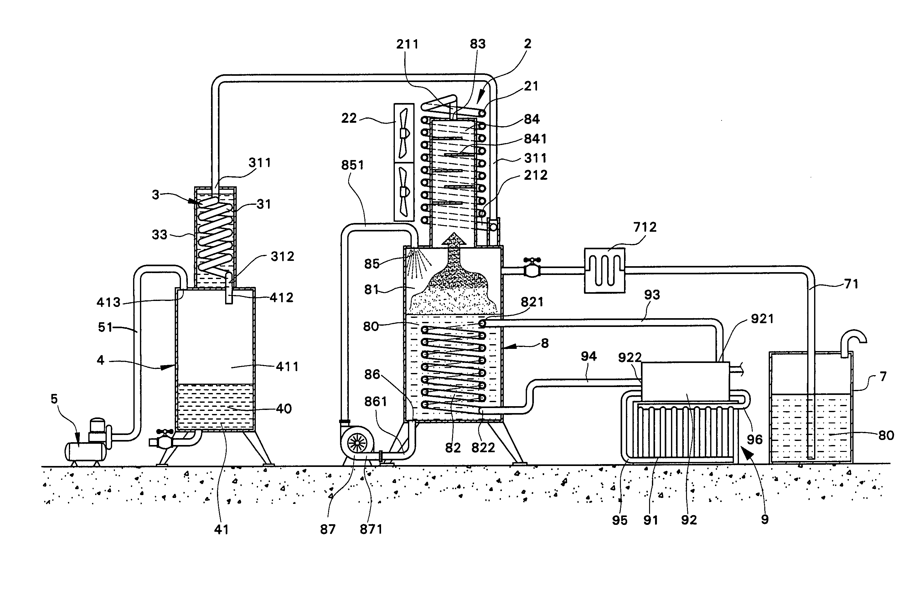 Solar distilling apparatus for alcohol