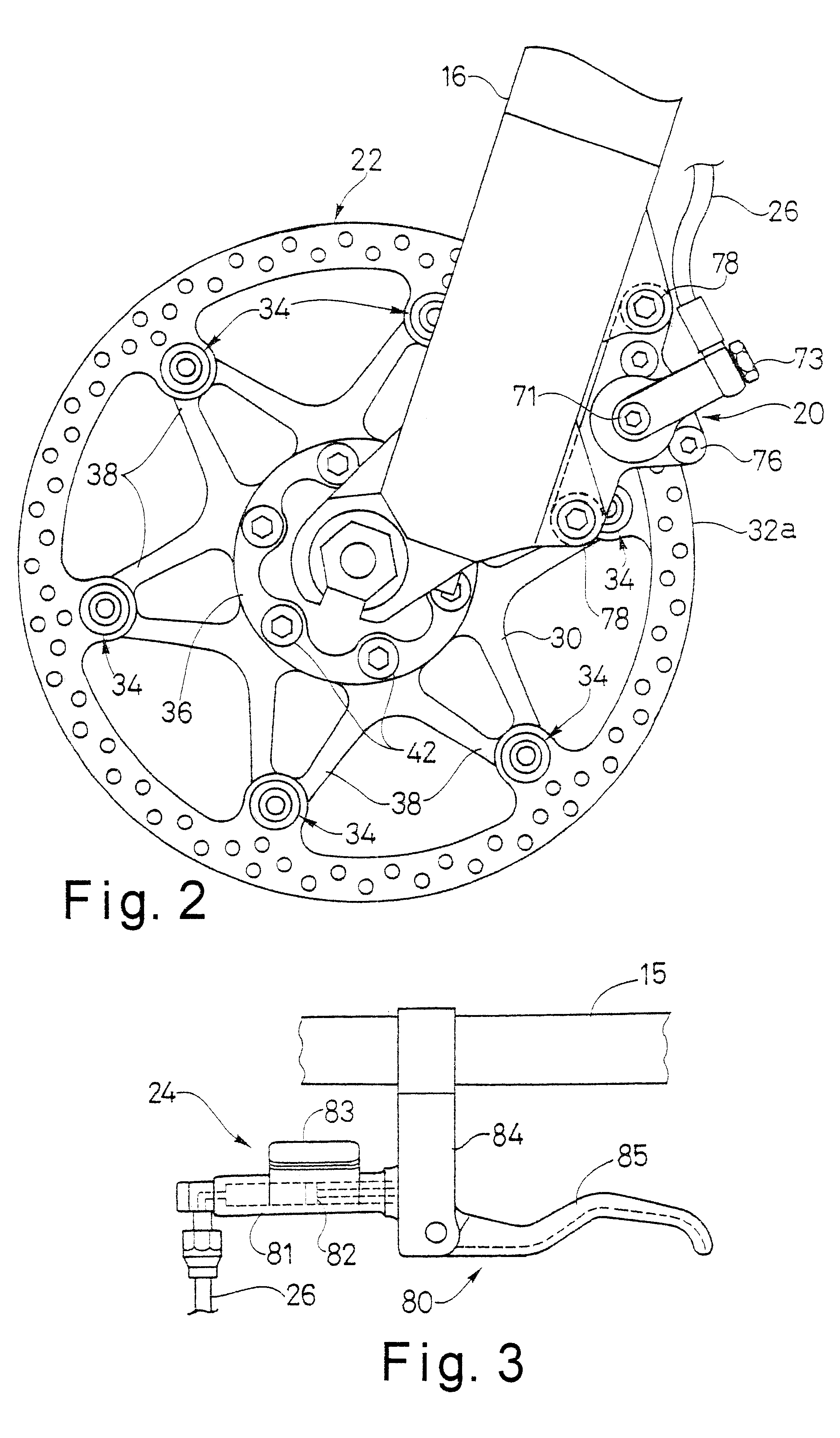 Bicycle disc brake assembly