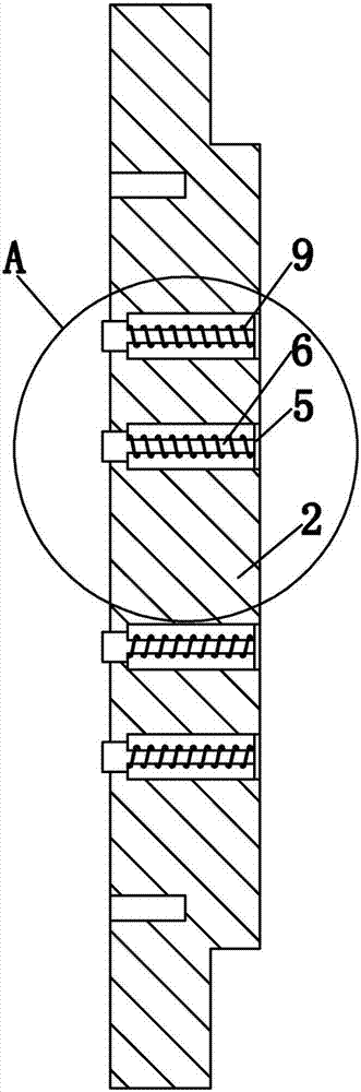 A dust-proof heat dissipation box for a chassis