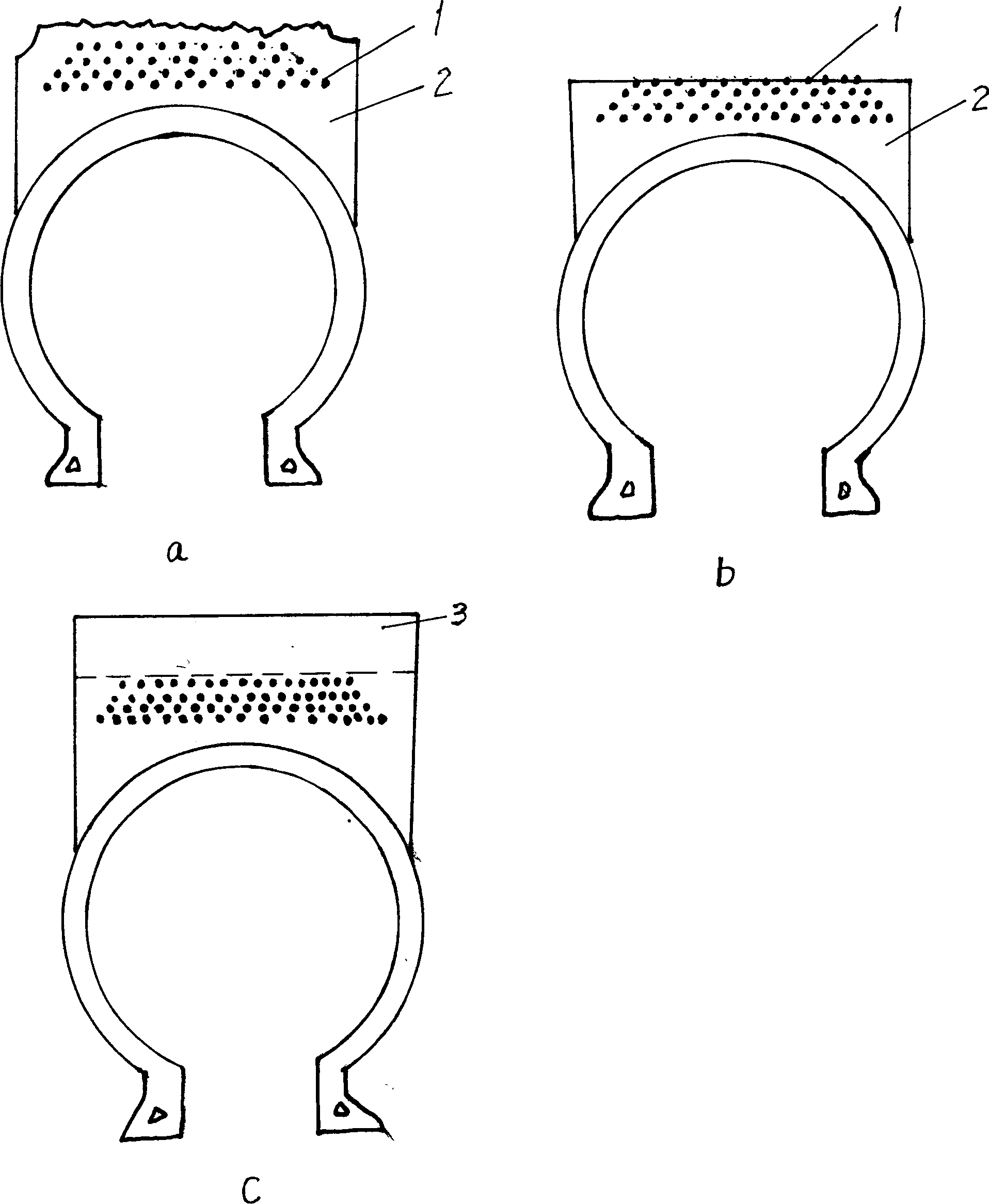 New method for repairing waste tyre