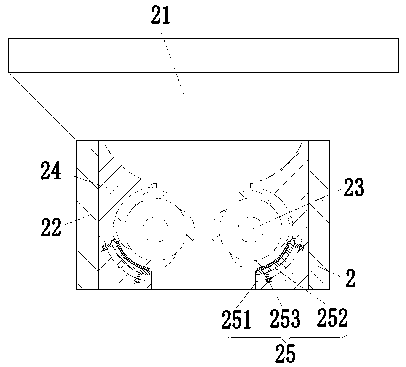 External auxiliary structure of high-rise building garbage channel