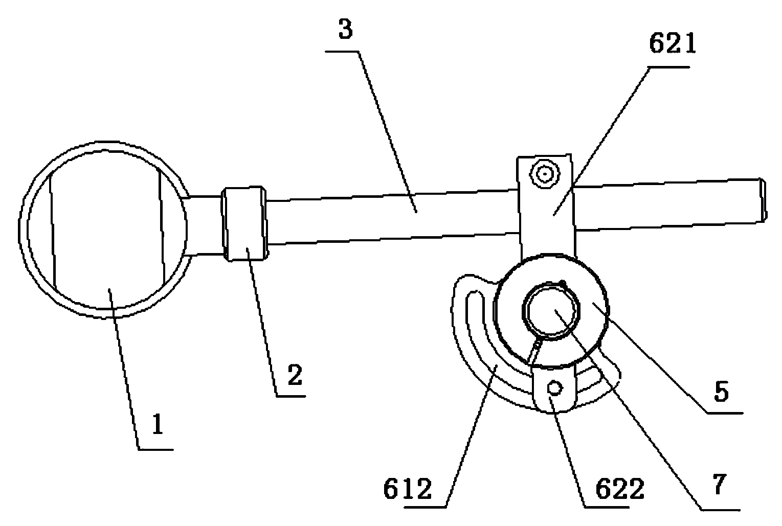 Manually adjustable mechanism for testing flicker values of liquid crystal display panels