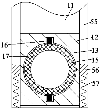 Embedded creative wall clock