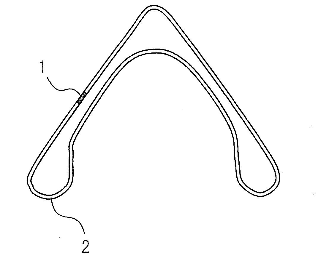 Automobile chassis part excellent in low cycle fatigue characteristics and method of production of same