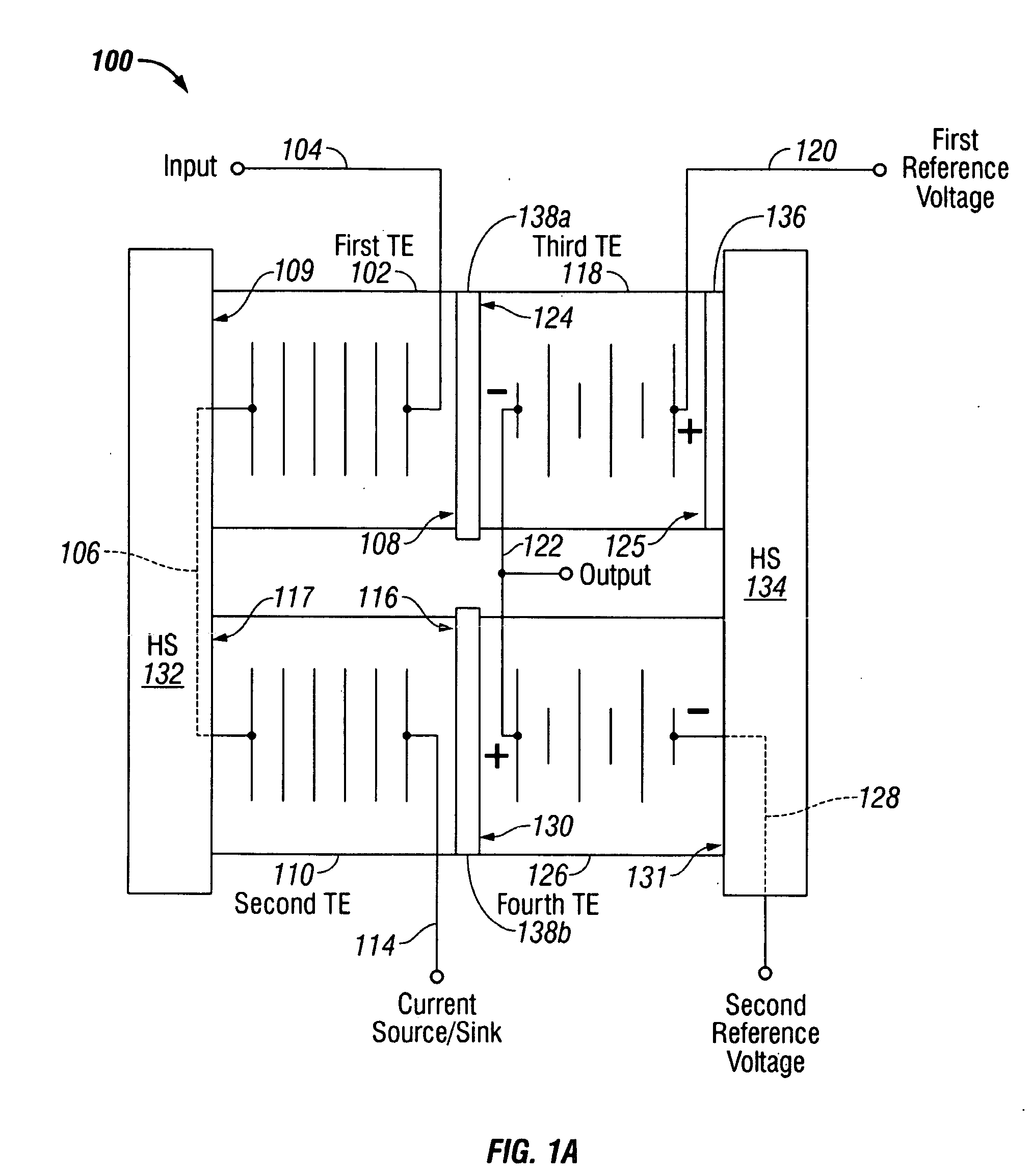 Thermal Electric NOR Gate