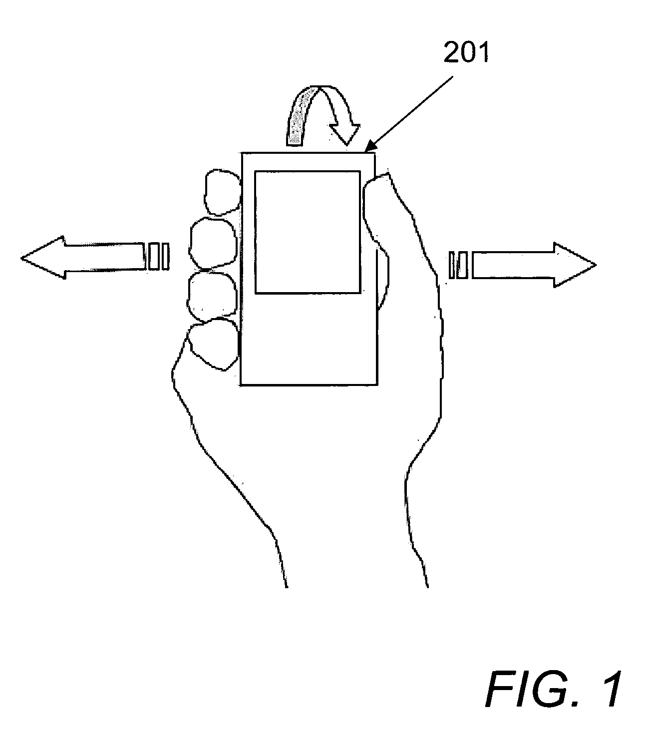 Spatially articulable interface and associated method of controlling an application framework