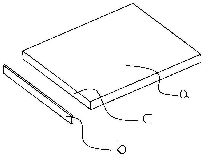 Furniture woodworking board gluing device and method