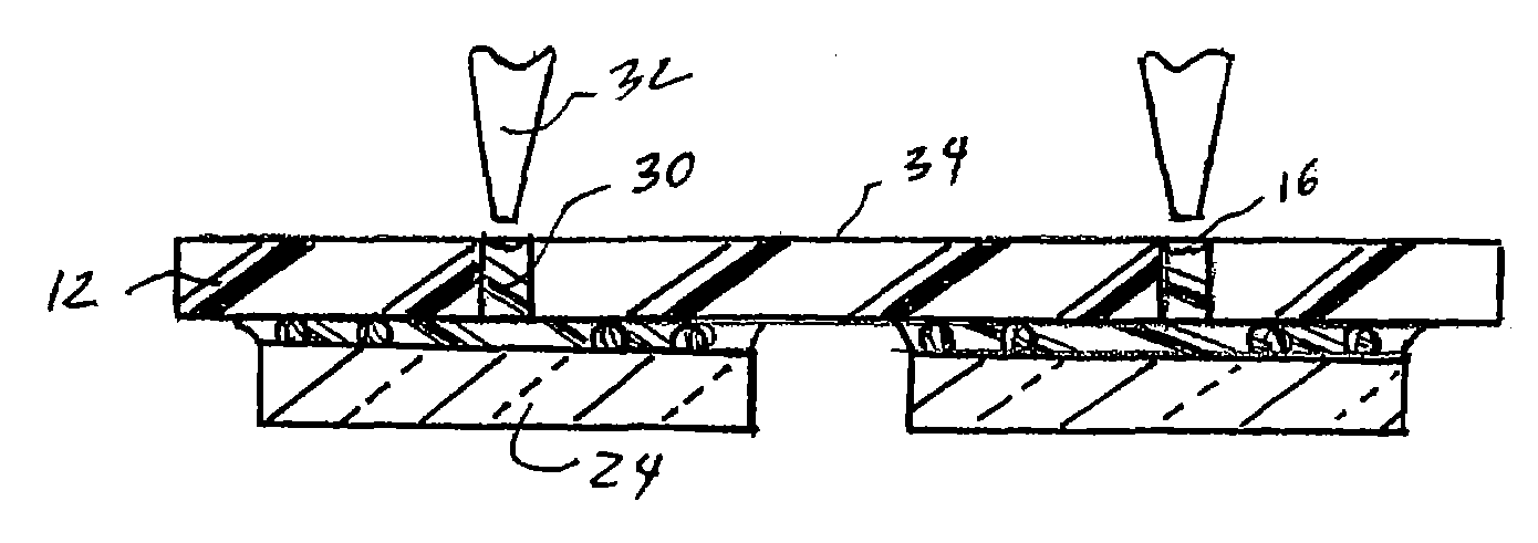 Method of making flip-chip package with underfill