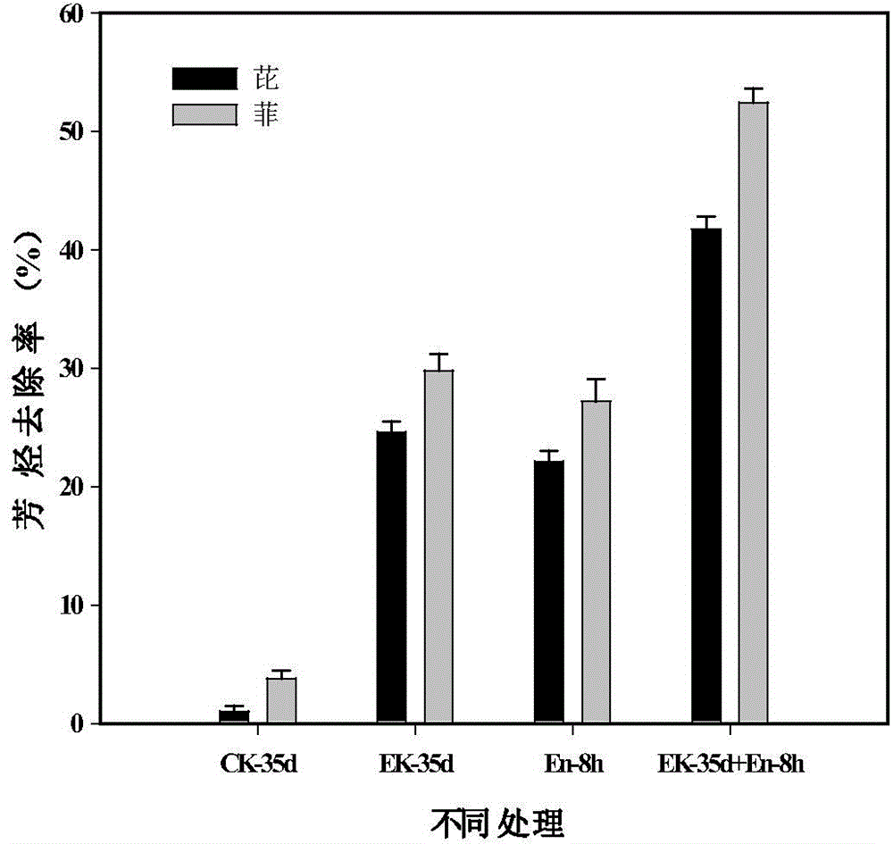 Aromatic hydrocarbon degrading enzyme preparation and preparation method as well as application thereof