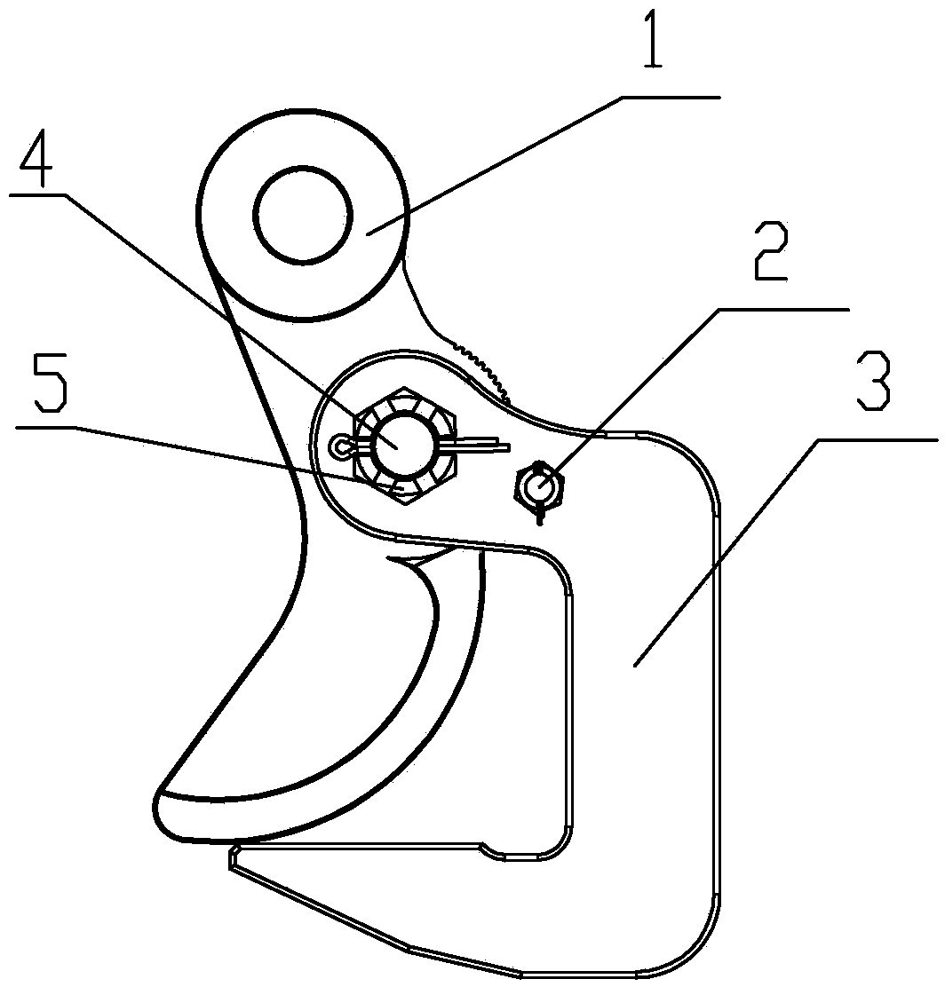 Adjustable steel plate clamp