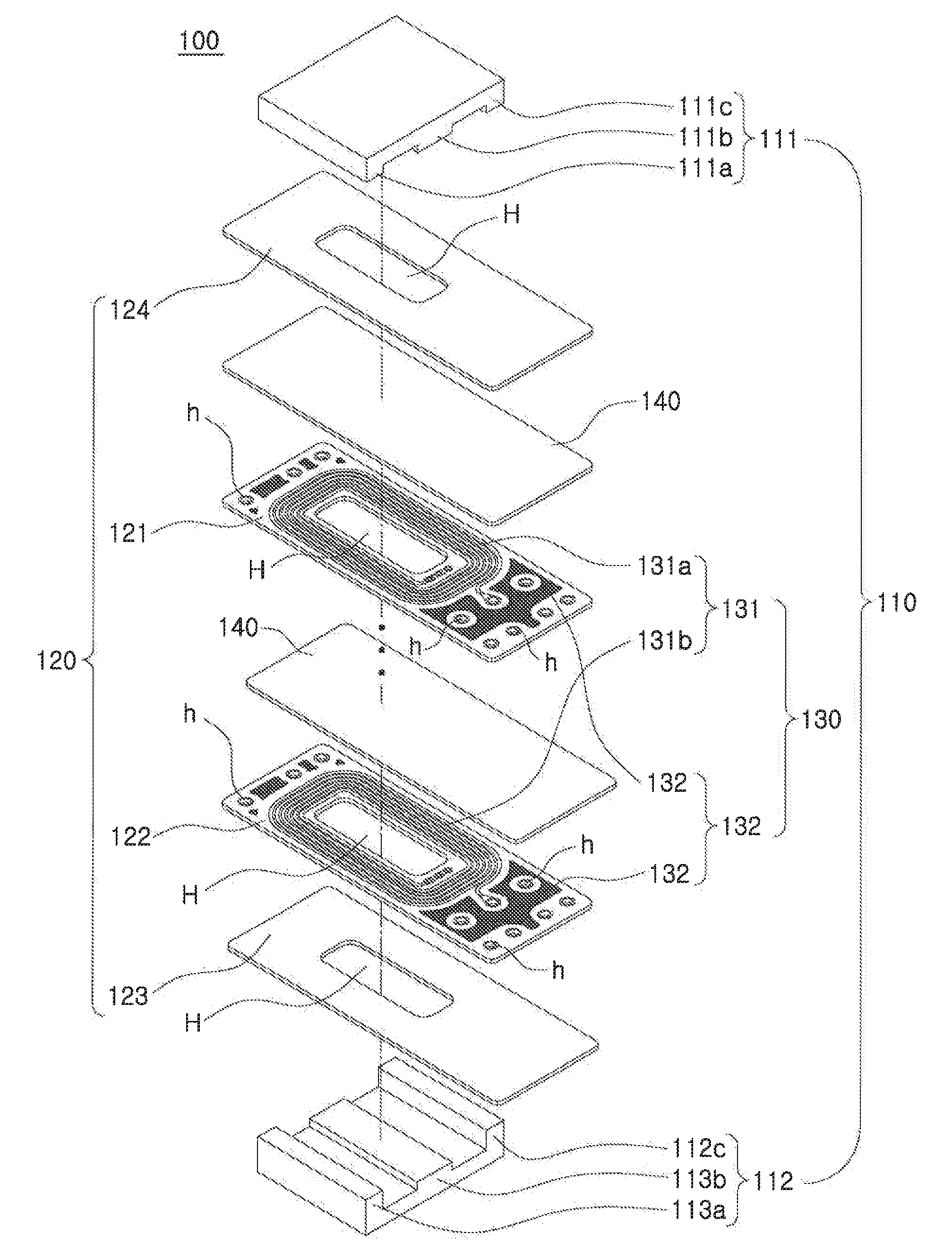 Planar transformer and method of manufacturing the same