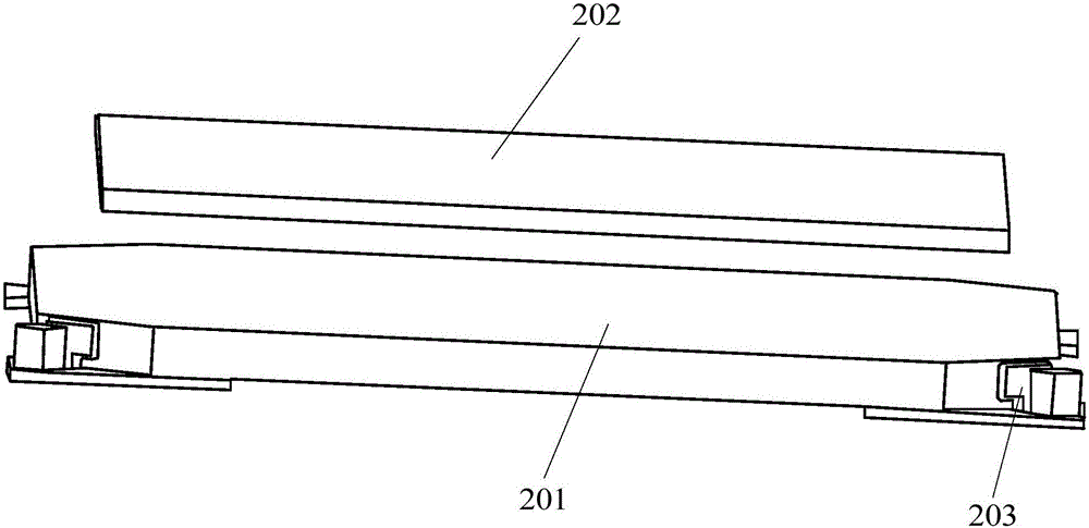 Alignment device and evaporation equipment