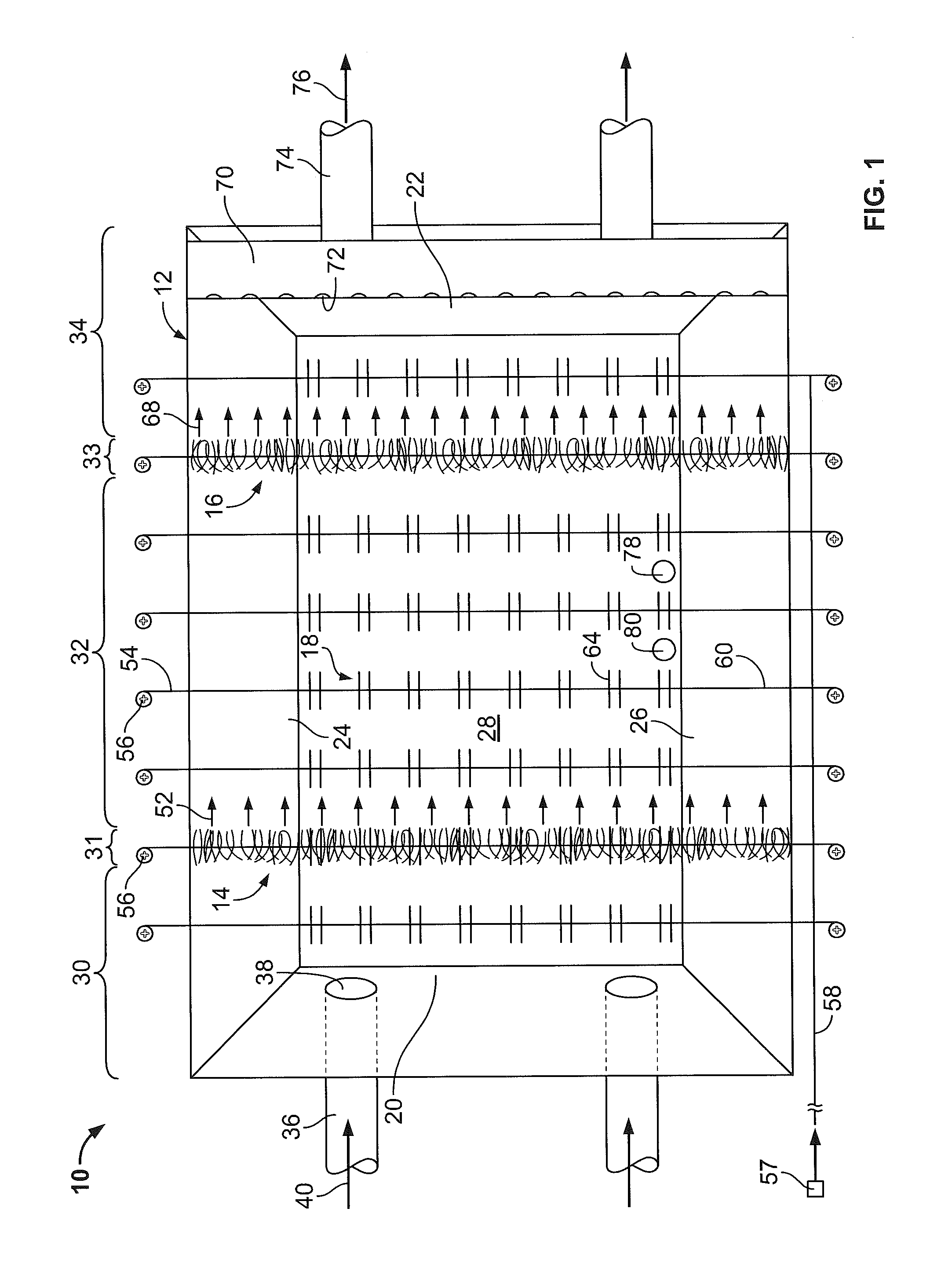 Decanted bio-balanced reactor and method