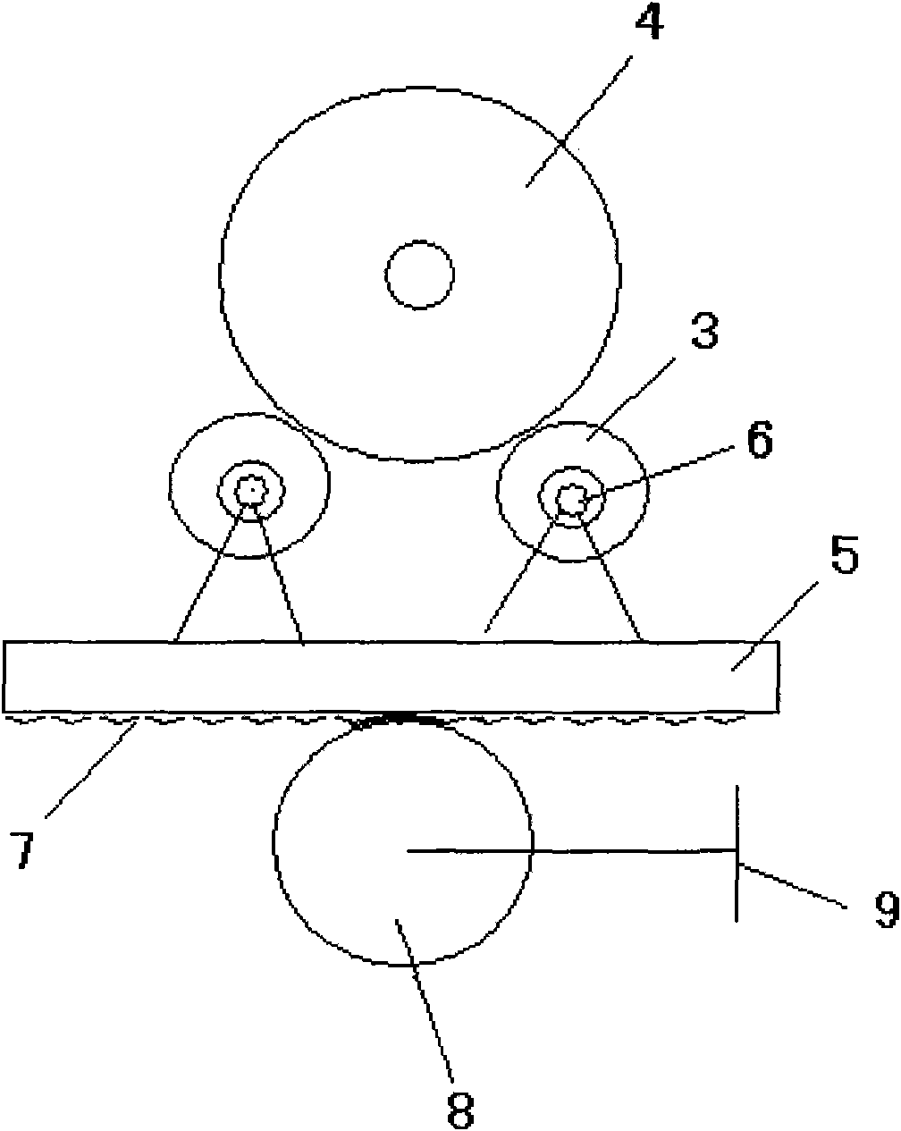 Stretch breaking carding method and device for phloem fiber