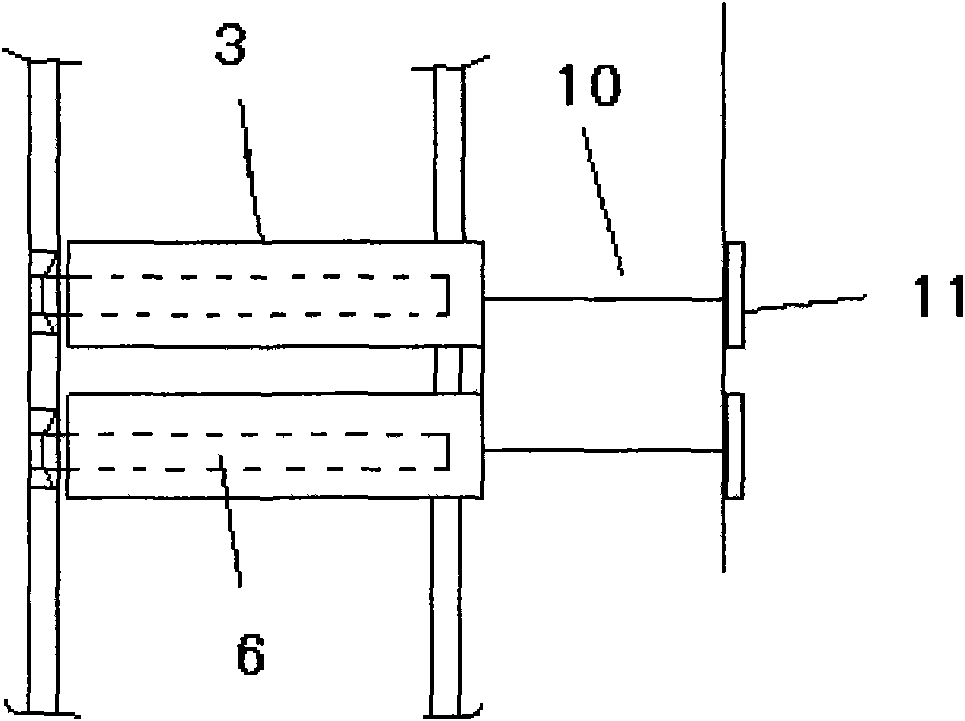 Stretch breaking carding method and device for phloem fiber