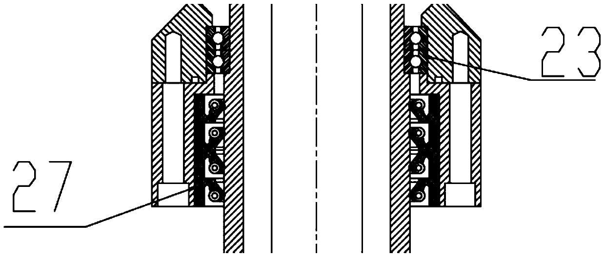 Outboard machine for large-elevation full-rotation ship