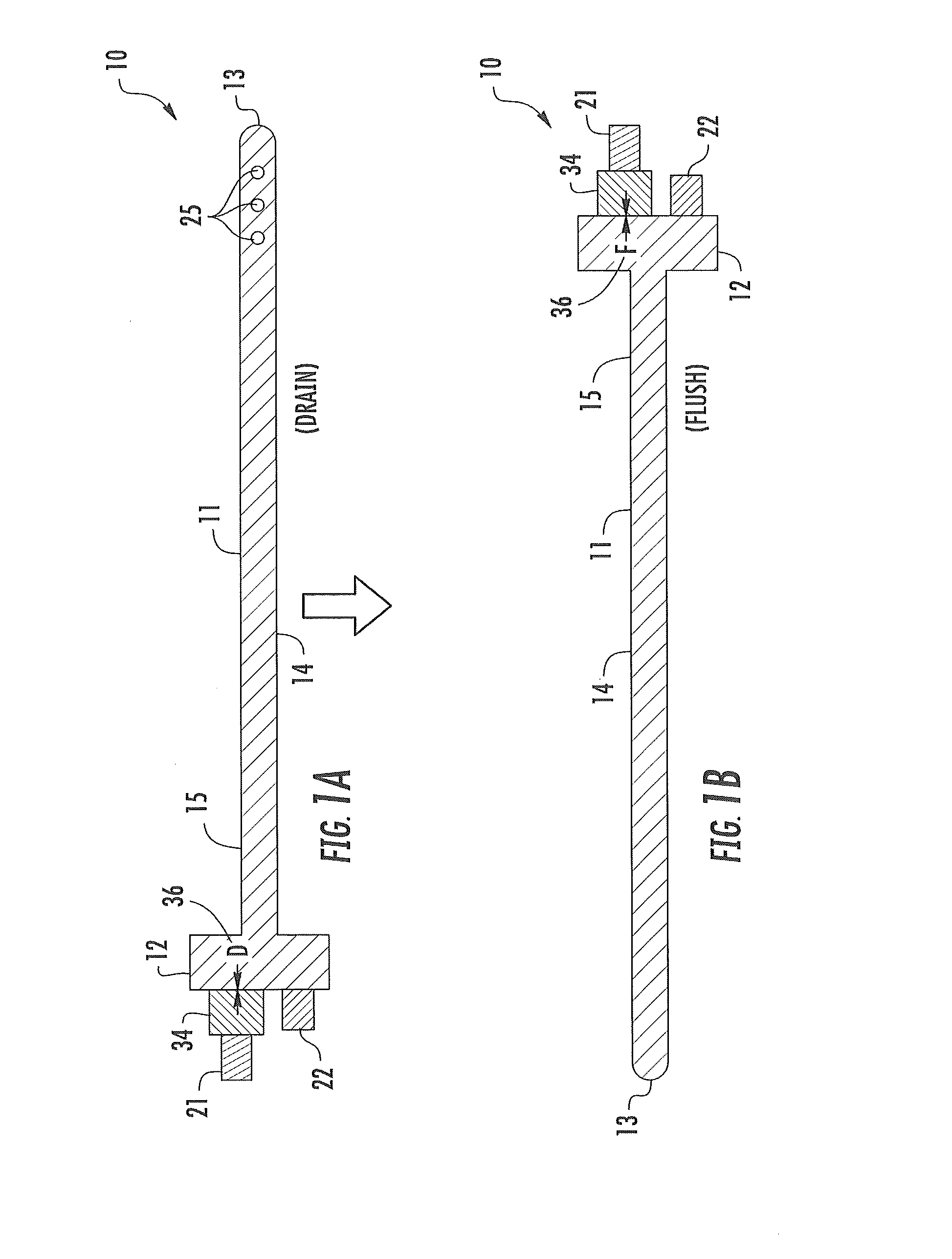 Non-pressure transducing flushable catheter