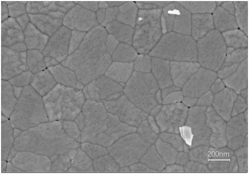 Infrared photoelectric detector based on cobalt-doped lanthanum ferric cobaltate nano-film and manufacturing method thereof