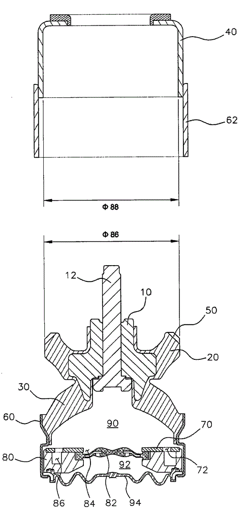 Structure of motor-mount for electric vehicle