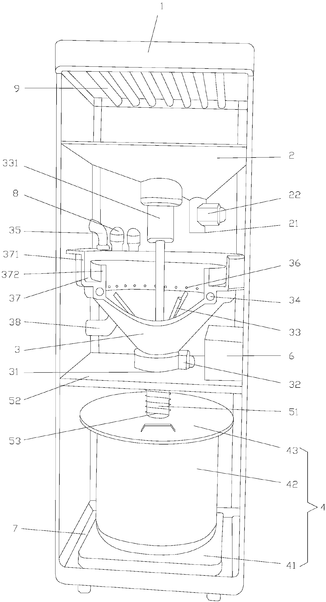 Rice washing and cooking all-in-one machine