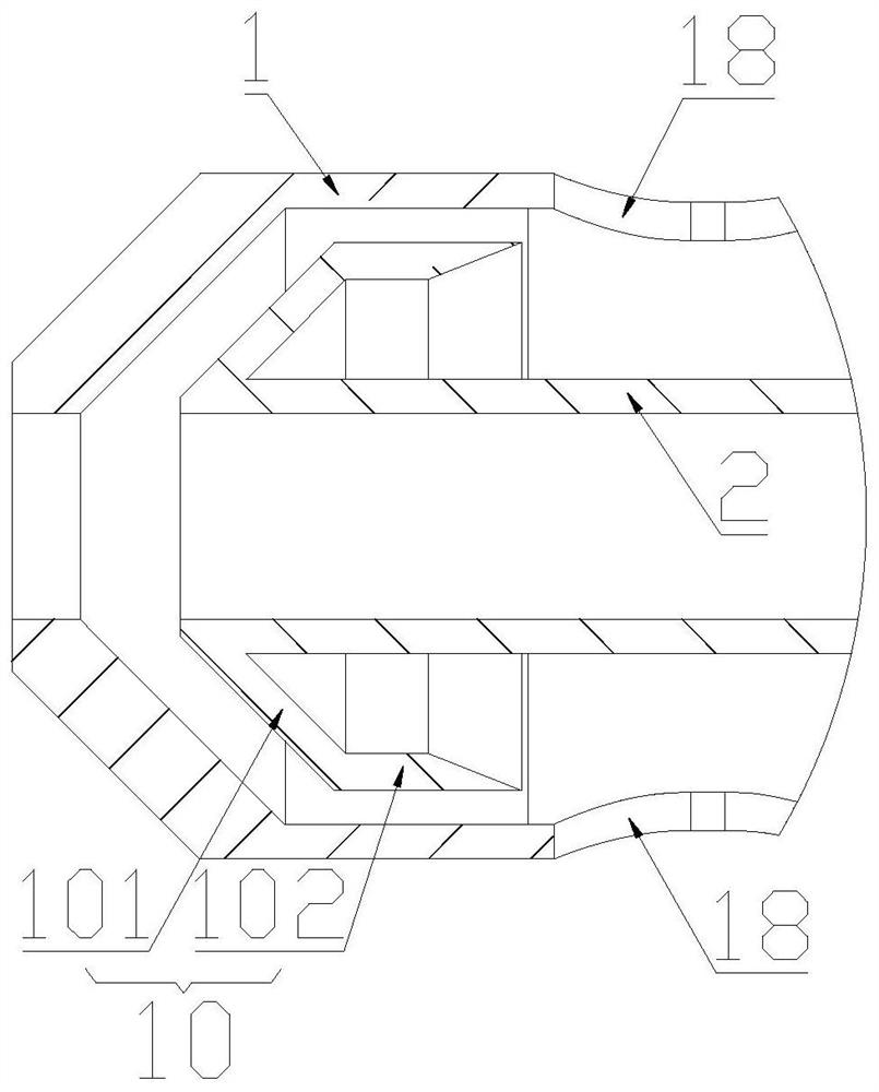 Reciprocating type thrombus plaque cutting device