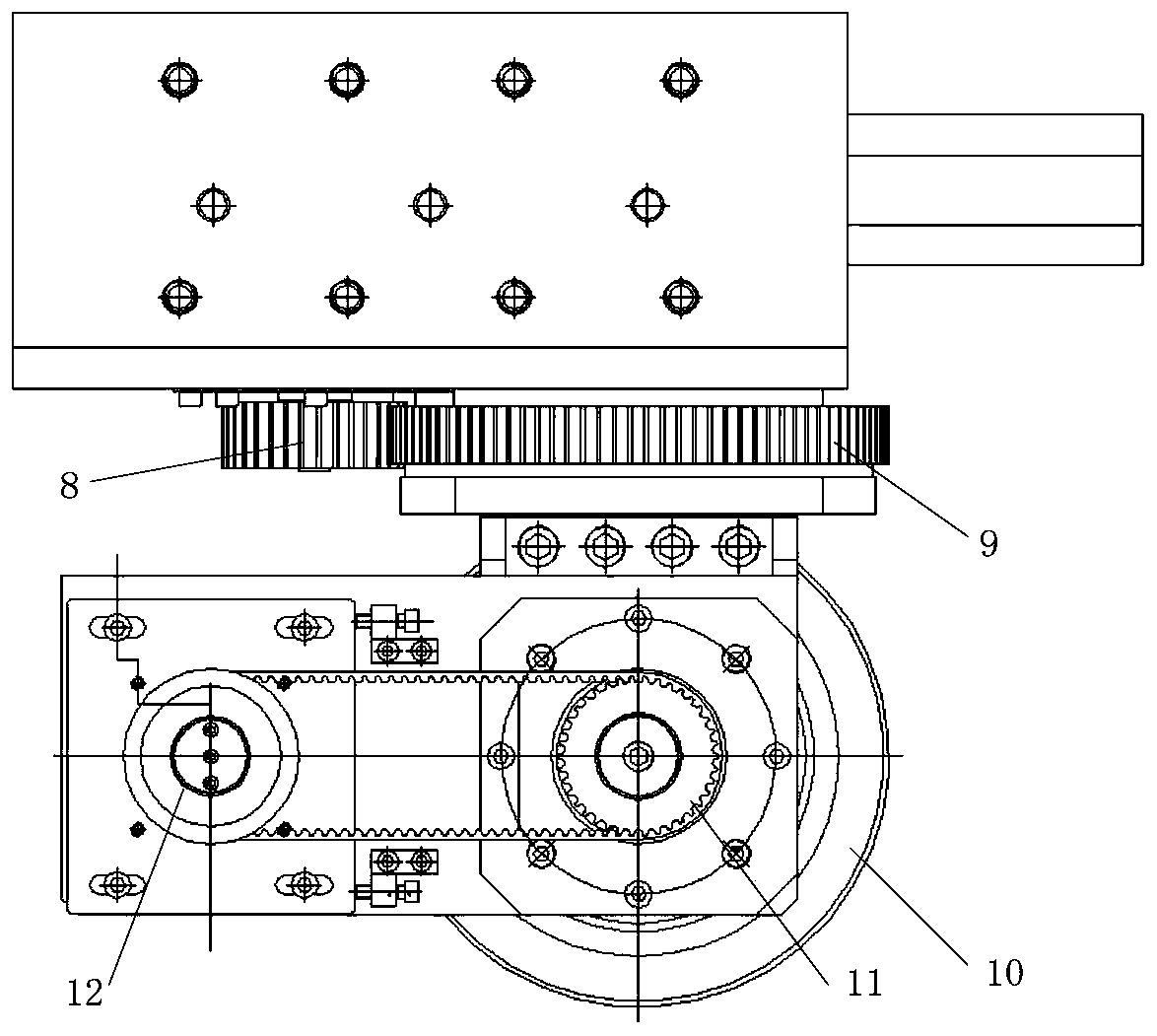 Omni-directional wheel device and electric drive transfer vehicle with same