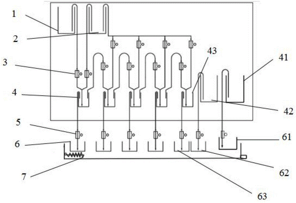 Running water type exposure device applied to small aquatic organisms