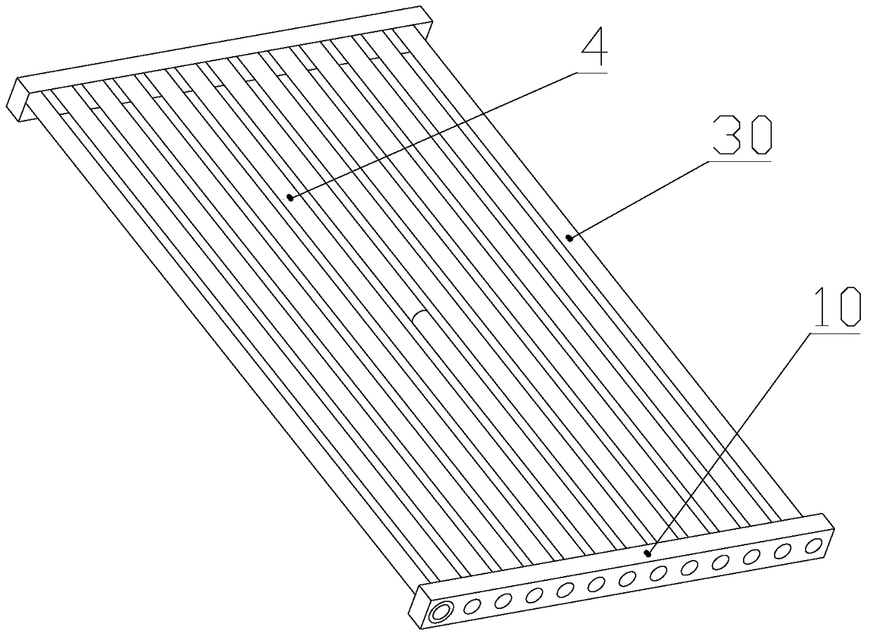 A separation and cleaning device for castor combine harvester